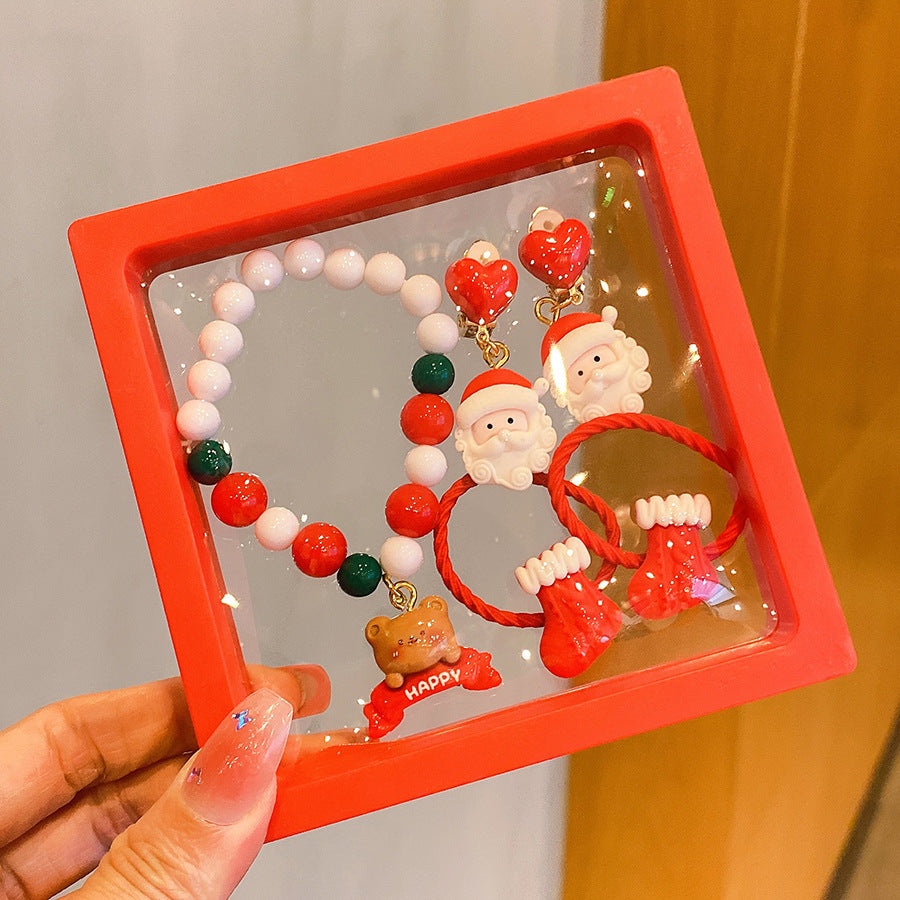 Wholesale Christmas children' s colorful bracelets